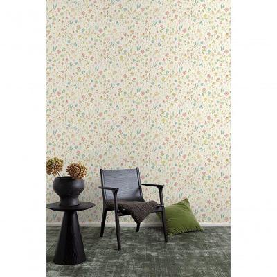 Papel De Parede Maison Floral Colorido Mn3505