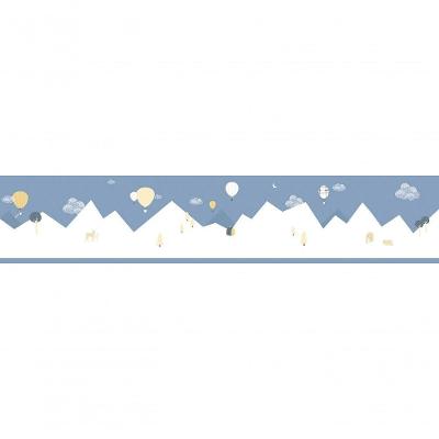 Faixa De Parede Adesiva Sambori Ballons 7501-4 - Tam 0,16m X 5m