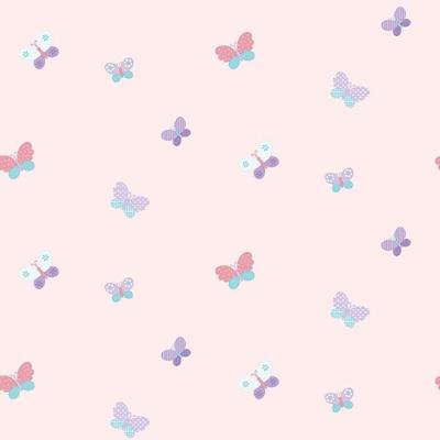 Papel De Parede Just 4 Kids Borboletas G56008 - Rolo 10m X 0,52m