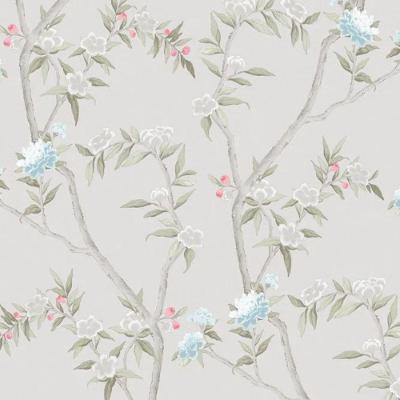 Papel De Parede Hana Floral Cinza 1900-2