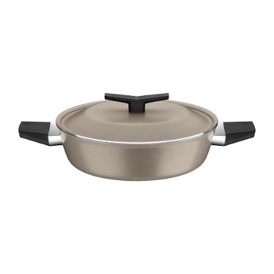 Arrozeira Tramontina Spezia Indução Alumínio Antiaderente Starflon Excellent Areia 24 Cm Tramontina