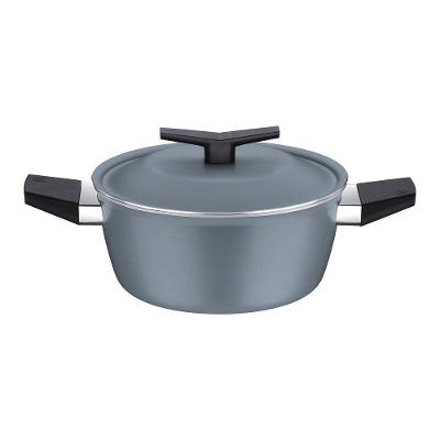 Caçarola Tramontina Spezia Induction Alumínio Antiaderente Starflon Excellent Azul Ardósia 24 Cm Tramontina
