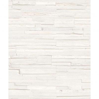 Papel De Parede Fusion Canjiquinha Branca - Rolo 10m X 0,53m