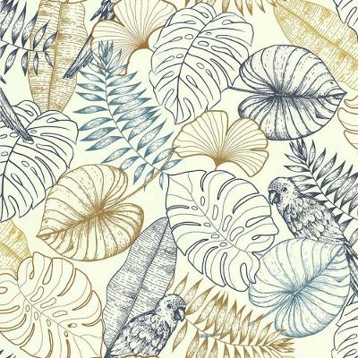 Papel De Parede Sejours Et Chambres Tropical 51193401 - Rolo 10m X 0,53m