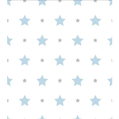 Papel De Parede Treboli Estrelas Azuis 5841 - Rolo 10m X 0,53m
