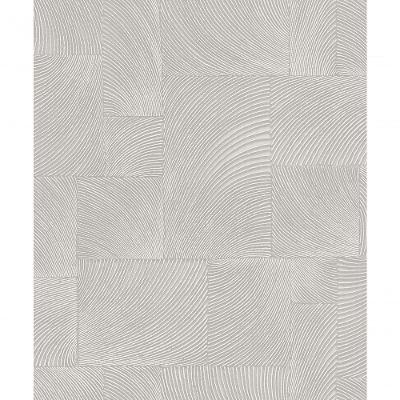 Papel De Parede Icon Geométrico Cinza A71501