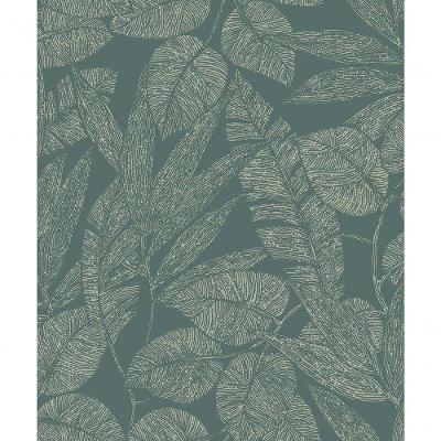 Papel De Parede Icon Folhagem Verde A69503