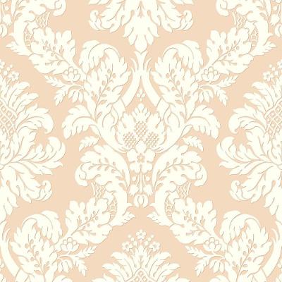 Papel De Parede Shimmer Damask Moderno Uk10456 - Rolo 10m X 0,52m