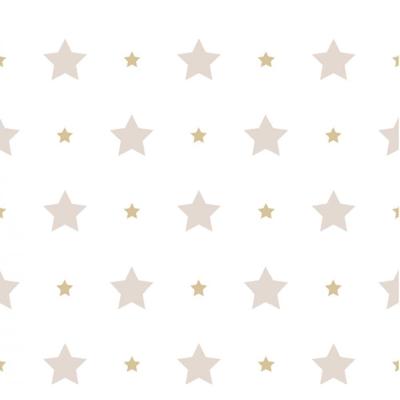 Papel De Parede Treboli Estrelas Cinzas 5843 - Rolo 10m X 0,53m