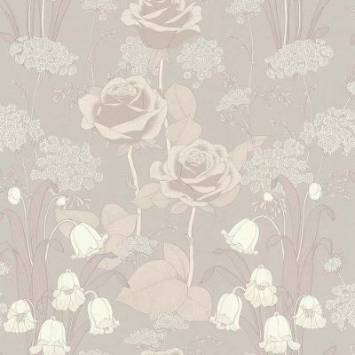 Papel De Parede Melody Fleur Art Nouveau 51197007 - Rolo 10m X 0,53m