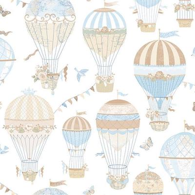 Papel De Parede Just 4 Kids Balões G56544 - Rolo 10m X 0,52m