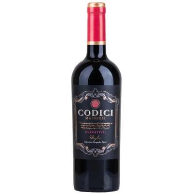 Vinho Tinto Codici Primitivo Puglia 750ml