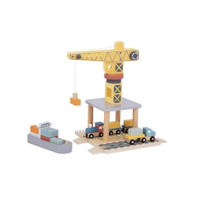 Brinquedo Didatico Conjunto Guindaste Tj192a