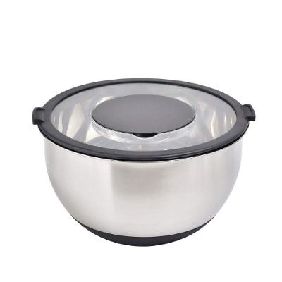 Kit 5 Peças Bowl E Ralador Em Aço Inox Kenya