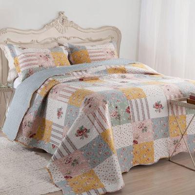 Kit Cobre Leito Colcha King Boutex Dupla Face Holanda 100% Poliéster