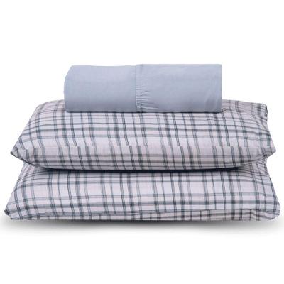 Jogo De Cama Lençol King Topchick 3 Peças Cinza 100% Poliéster