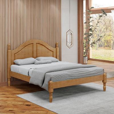 Cama Queen Madeira Maciça 2258 Freijo Milani Store