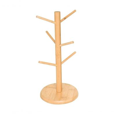 Suporte Para Xícaras De Bambu 35 Cm Ecokitchen Mimo Style