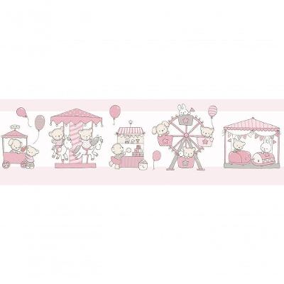 Faixa De Parede Lullaby 2402 - Tam 5m X 16cm (c X A)