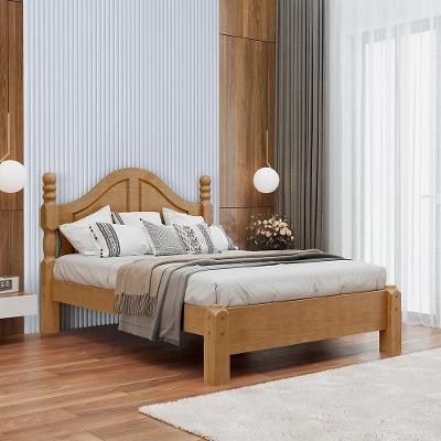 Cama Casal Classica Madeira Maciça 2259 Freijo Milani Store