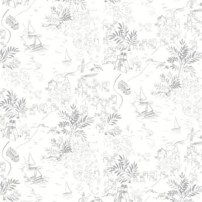 Papel De Parede Tartine Et Chocolat 4 Folhagem Branco 36230309tc