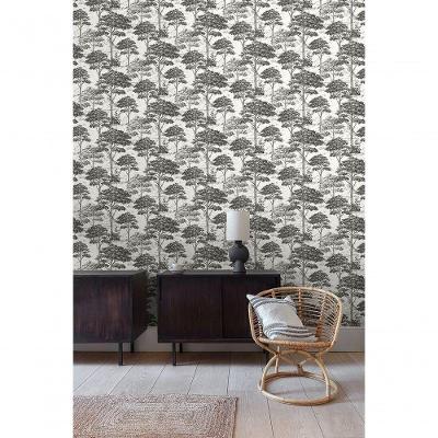 Papel De Parede Maison Paisagens Preto Mn3013