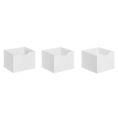Kit 3 Gavetas Organizadoras Branco