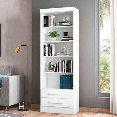 Livreiro 2 Gavetas Branco