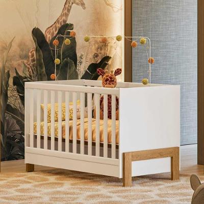 Berco Mini Cama Fantasia Branco Acetinado