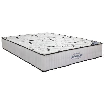 Colchão Casal Highfoam Bordado Espuma Hr45 138x188x28cm - Ortobom