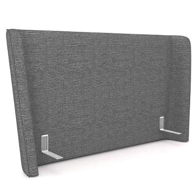 Cabeceira Cama Box Casal 140cm Nicea P02 Linho Cinza - Mpozenato