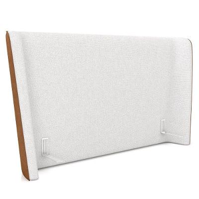 Cabeceira Cama Box Casal 140cm Nicea P02 Bouclê Off/caramelo - Mpozenato