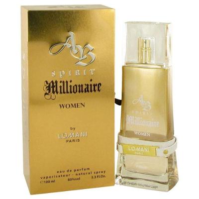 Perfume Feminino Spirit Millionaire Parfum Lomani 100 Ml Eau De Parfum