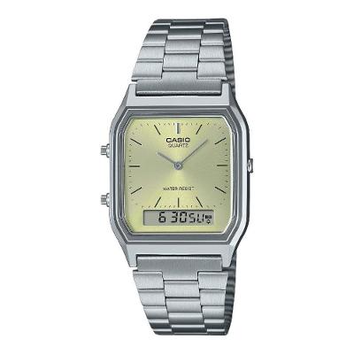 Relógio Casio Vintage Aq-230a-9amqydf Prata