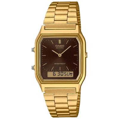 Relógio Casio Vintage Aq-230ga-5amqydf Dourado
