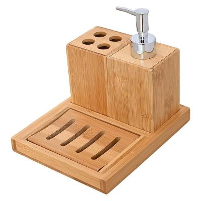 Kit Para Banheiro 4 Peças Ecokitchen - Mimo