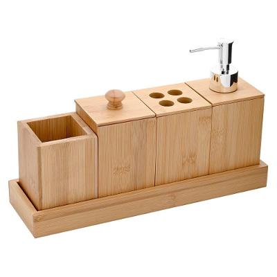 Kit Para Banheiro 5pçs Ecokitc Mimo