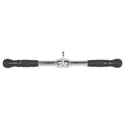 Puxador Pulley Reto 51 Cm Pegada Emborrachada Com Giro Lion
