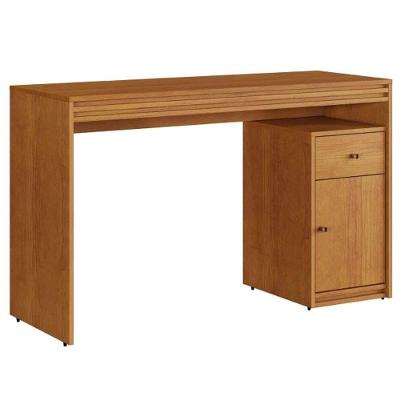Escrivaninha 120cm 1 Porta 1 Gaveta Madrid - Mavaular Naturalle