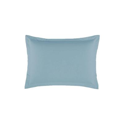 Porta Travesseiro Dia A Dia 1 Peça 70cm X 50cm 80% Algodão 20% Poliéster Percal 140 Fios - Azul