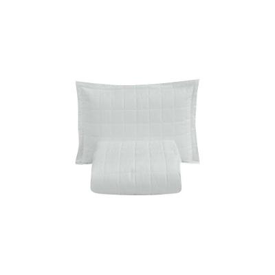Kit Cobre Leito Matelado Dupla Face Soft 2 Peças Solteiro 100% Poliéster - Branco