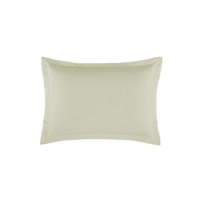 Porta Travesseiro Dia A Dia 1 Peça 70cm X 50cm 80% Algodão 20% Poliéster Percal 140 Fios - Palha