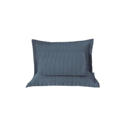 Kit Cobre Leito Matelado Copacabana 3 Peças Casal 100% Poliéster Percal 300 Fios - Azul