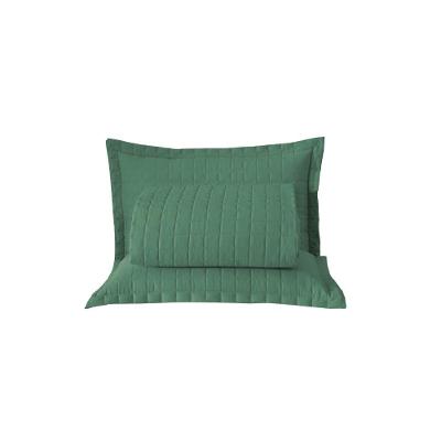 Kit Cobre Leito Matelado Copacabana 3 Peças Casal 100% Poliéster Percal 300 Fios - Verde