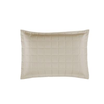 Porta Travesseiro Matelado Soft 1 Peça 70cm X 50cm 100% Poliéster - Areia