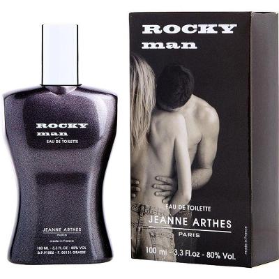 Perfume Masculino Jeanne Arthes Rocky Man Edt Spray 100ml