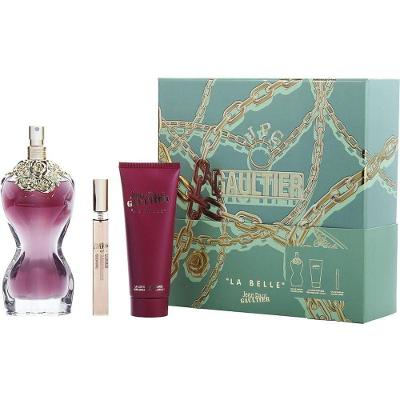 Perfume Feminino Jean Paul Gaultier La Belle Edp Spray 100ml &loção Corporal 75ml e 10 Mini -
