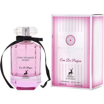 Perfume Feminino Maison Alhambra Pink Shimmer Secret Eau de Parfum Spray 100ml
