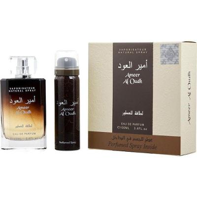 Perfume Unisex Lattafa Ameer Al Oudh Eau de Parfum Spray 100ml e Deodorante 50