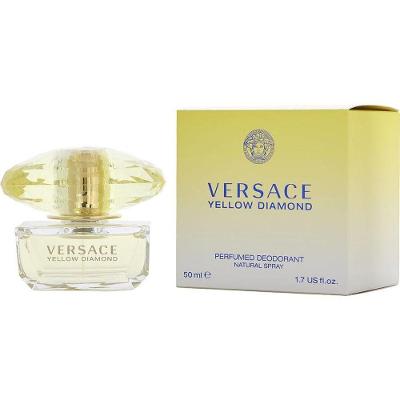 Desodorante Feminino Gianni Versace Yellow Diamond Spray 50 Ml(nova Embalagem)